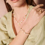 Pearl flower bracelet by Carousel Jewels